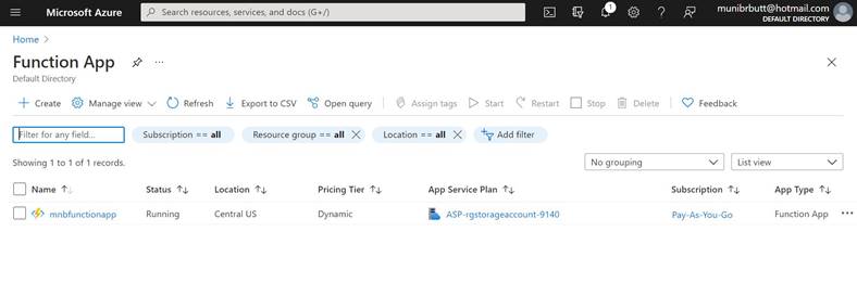 Azure Queues and Serverless Functions